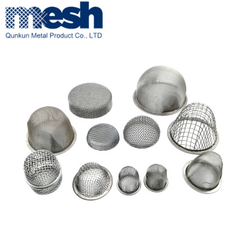 Stainless steel cap shape filter caps bowl shape mesh strainer